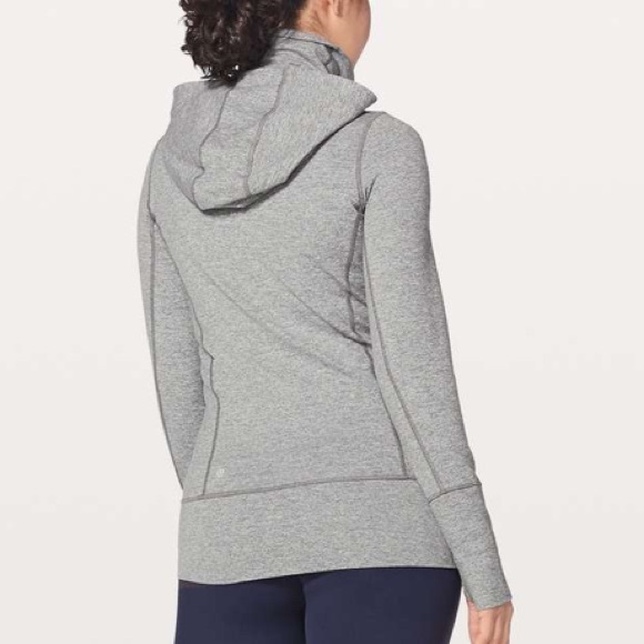 Lululemon Stride Jacket II Heathered Grey size 4 - Picture 3 of 10